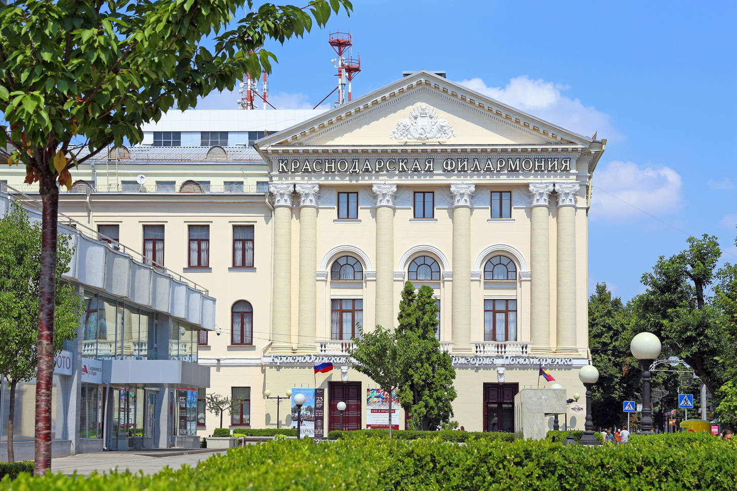 Краснодарская филармония Пономаренко здание