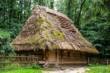 Oude hut