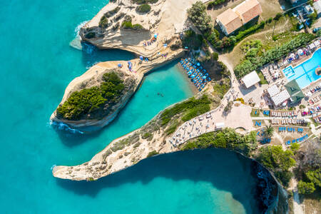 Isla de Corfú, Grecia