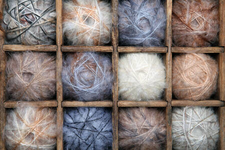 Mohair yarn
