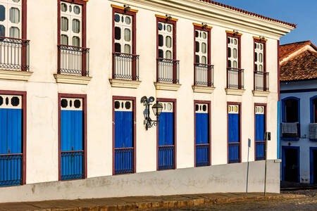 Houses in the city of Ouro Preto