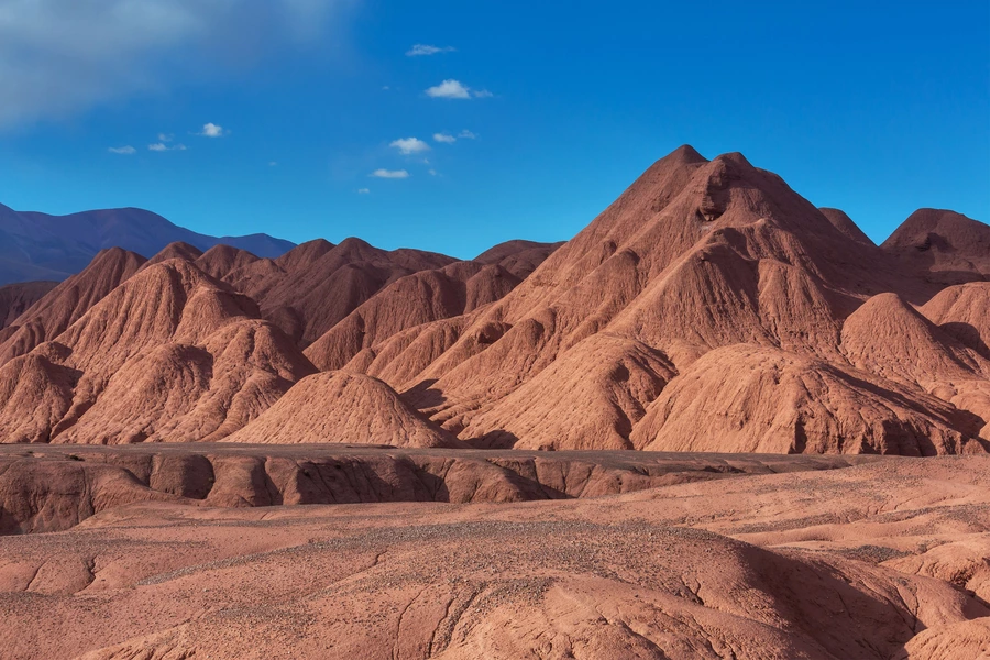 Pemandangan pegunungan di Argentina utara