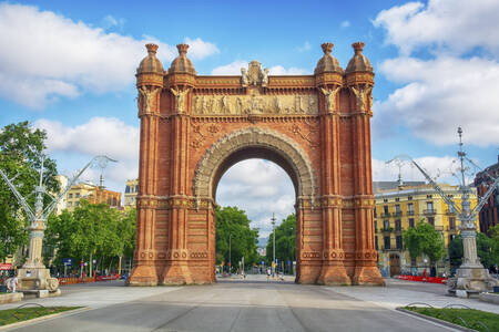 Vítězný oblouk, Barcelona