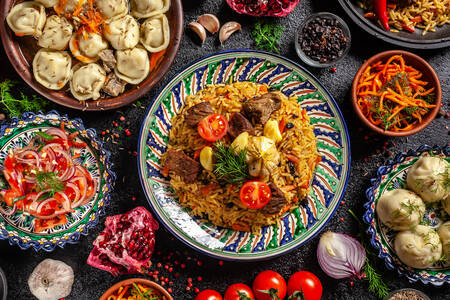 Traditionele Oezbeekse gerechten