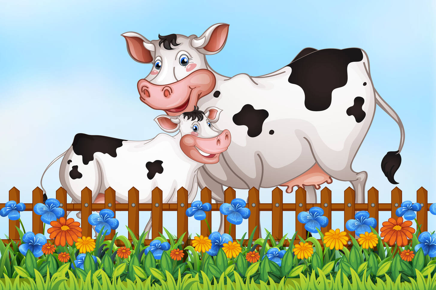 Загадка про корову для детей