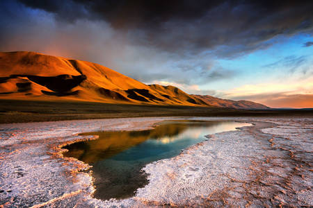 Arjantin'deki Yaylası Altiplano