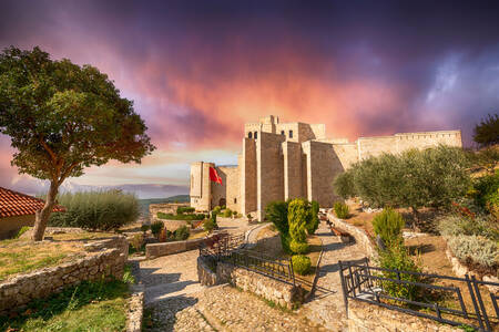 View of the Skanderbeg Museum, Kruja