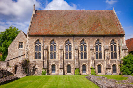 A capela do Colégio de Santo Agostinho, Canterbury