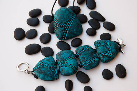 Turquoise jewelry set