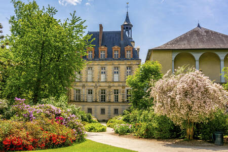 The Palace of Fontainebleau in France