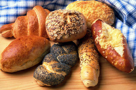 Productos horneados de pan