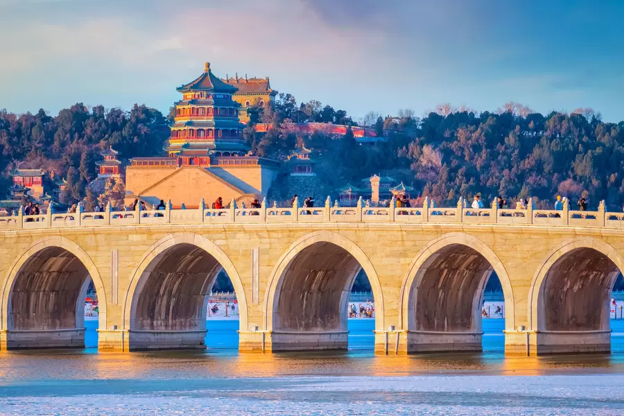 17-span bridge in the Imperial Summer Palace