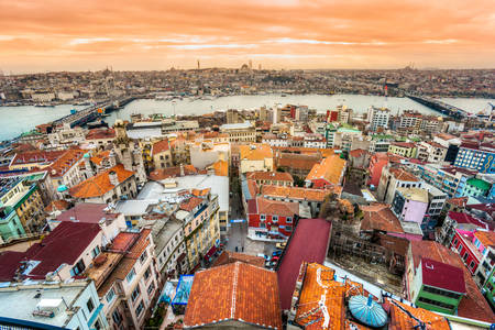 Acoperișurile din Istanbul