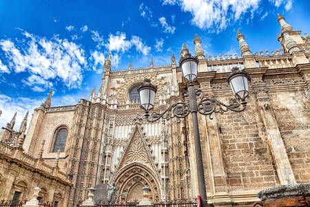 Facade of the Granada Cathedral