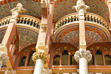 Архитектура дворца каталонской музыки