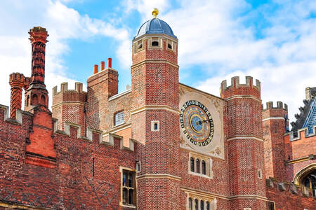 Architecture du palais de Hampton Court