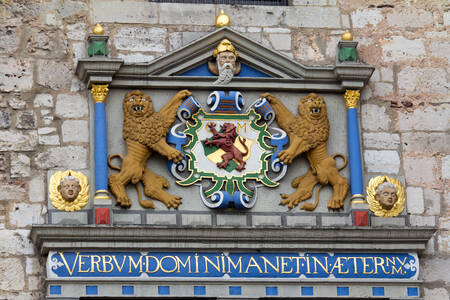 Facade of Gewandhaus, Braunschweig