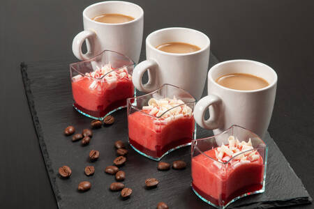 Postres y café