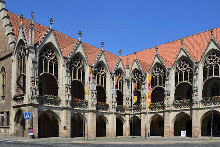 Det gamle rådhus i Braunschweig