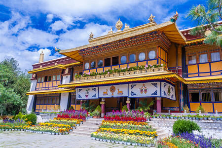 Lhasa, Tibet'teki Norbulingka