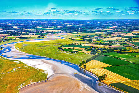 Bahía de Mont Saint-Michel y Granville