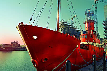 Kapal di Liverpool