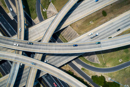 Interstate Highway Overpass