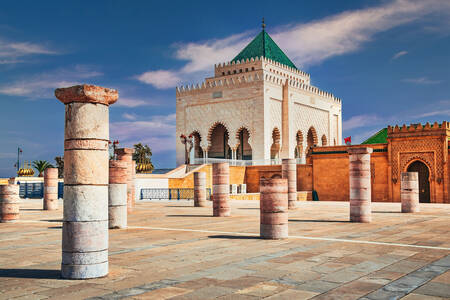 Mausoleum von Mohammed V. in Rabat