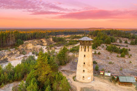 Observation tower in Józefów