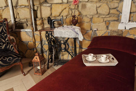 Rustic room interior