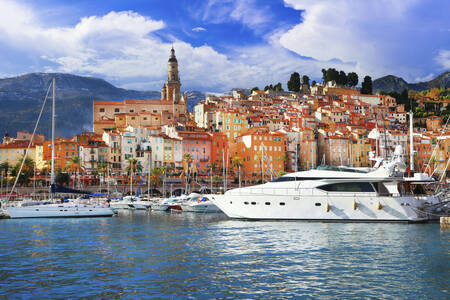The Resort Town of Menton