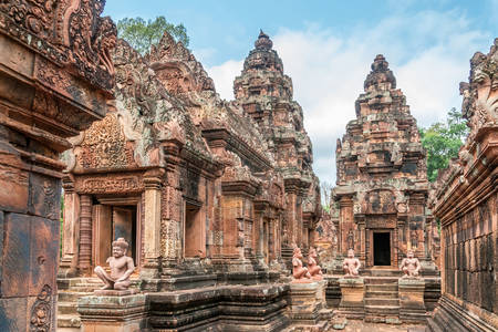 Banteay Srei templom
