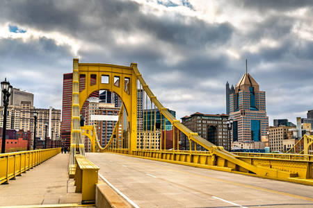 Andy-Warhol-Brücke in Pittsburgh
