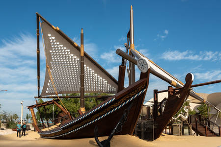 Playgrounds in the form of ships