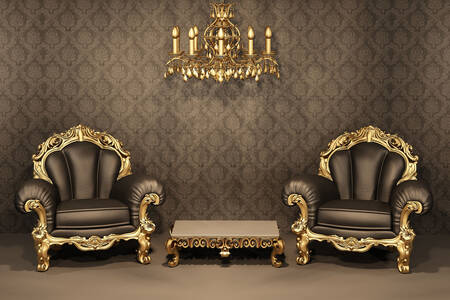 Луксозни мебели в интериора