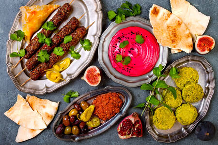 Traditionele Arabische gerechten
