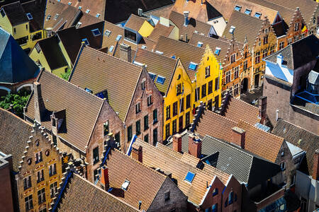 Telhados de Bruges