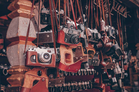 Old cameras