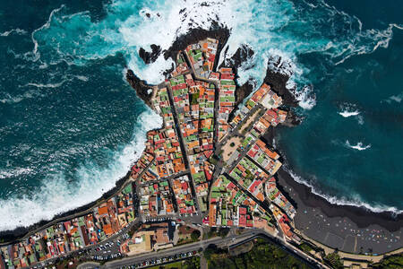 Punta Brava felülnézete