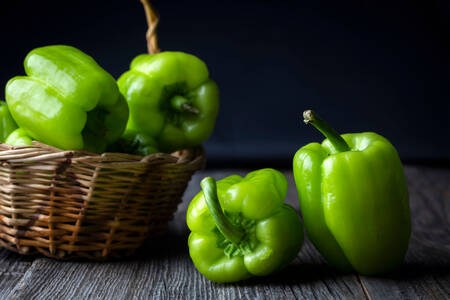 Zelené papriky