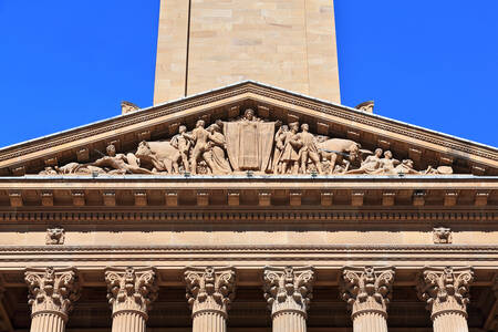 Fassade des Rathauses von Brisbane