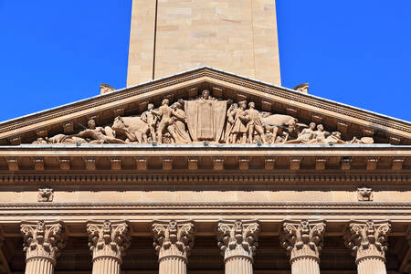 Facciata del municipio di Brisbane