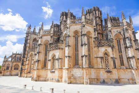 Facade of the Monastery of Santa Maria da Vitoria, Batalha