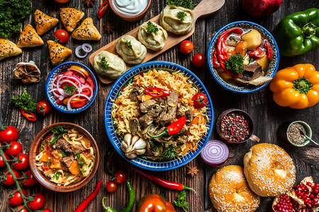 Uzbek dishes