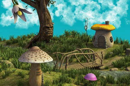 Prado dos Cogumelos Mágicos