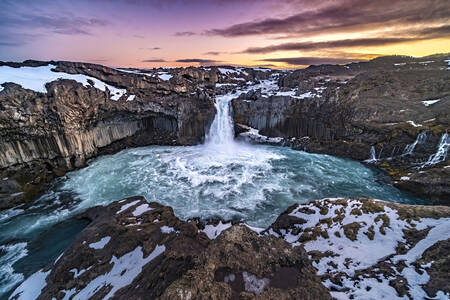 Aldeyjarfoss Şelalesi