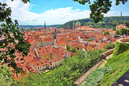 Střechy v Praze