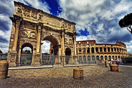 Constantine's Arc de Triomphe