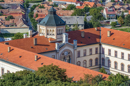 Innenhof der Basilika St. Adalbert
