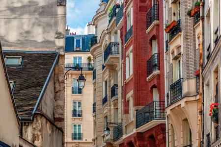 Architectuur van Parijse huizen